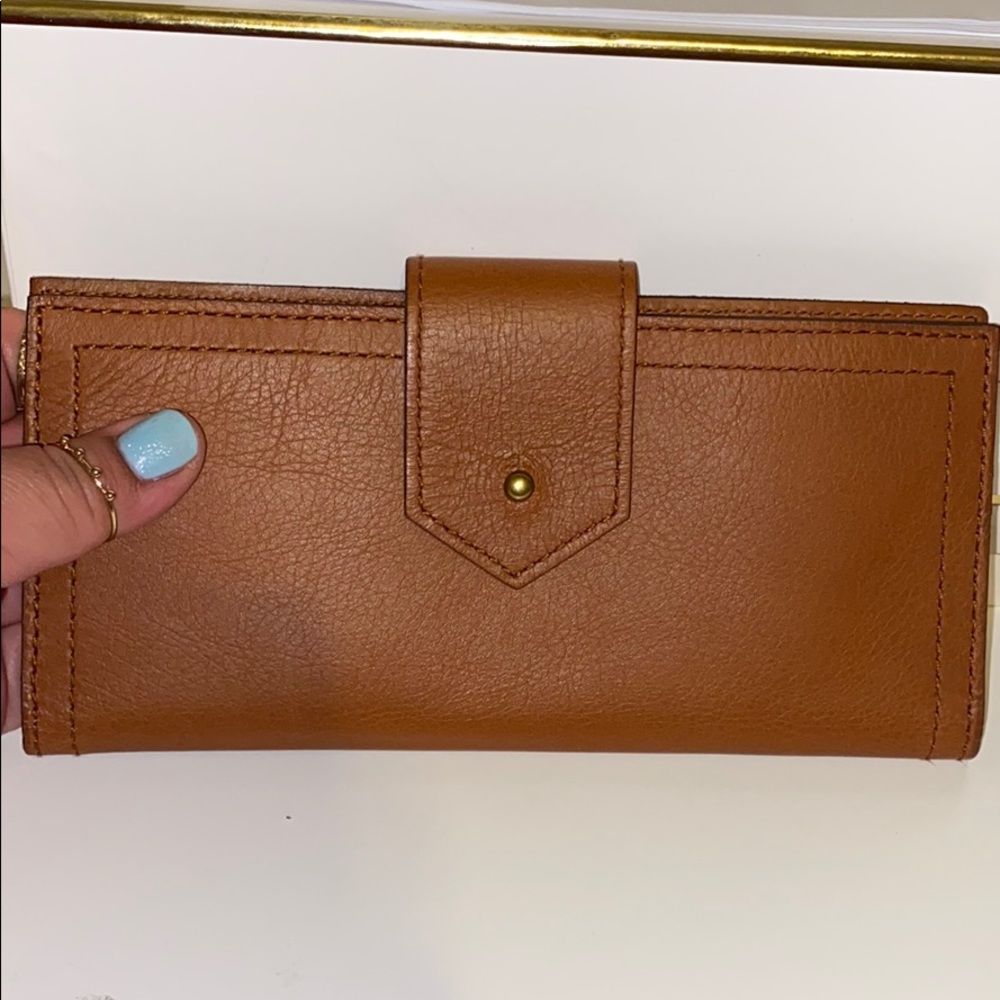 Madewell Brown Leather Wallet